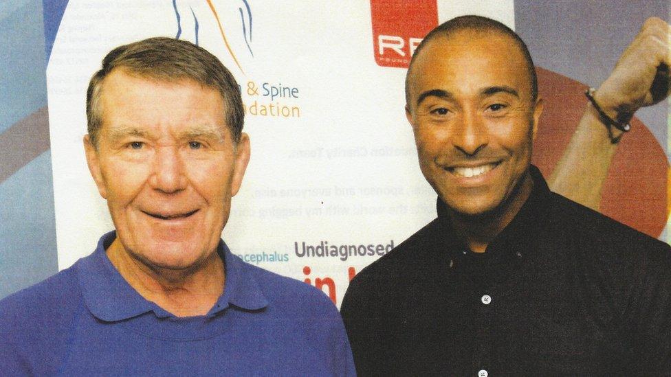 David Phillips and Colin Jackson