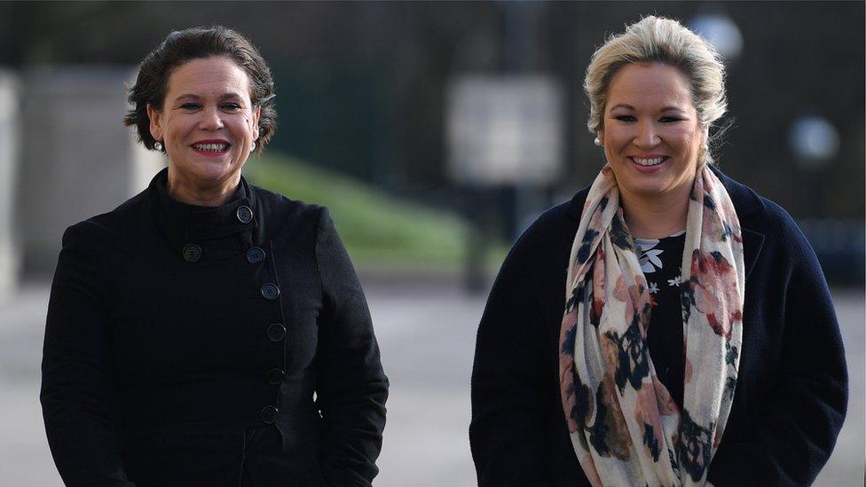 Mary Lou McDonald and Michelle O'Neill