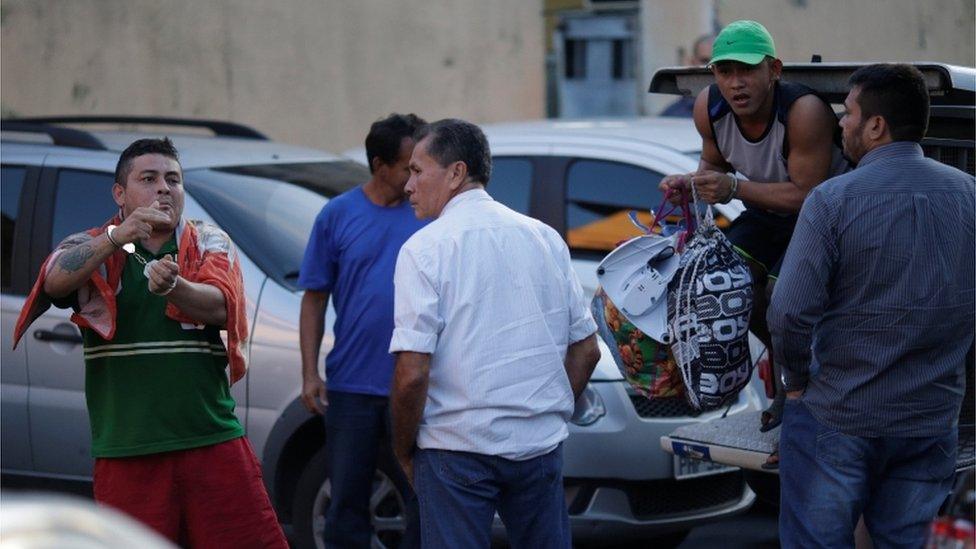 Many prisoners have been transferred from the Anisio Jobim Penitentiary after the violence