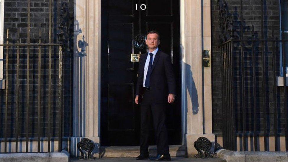 Alun Cairns at 10 Downing Street