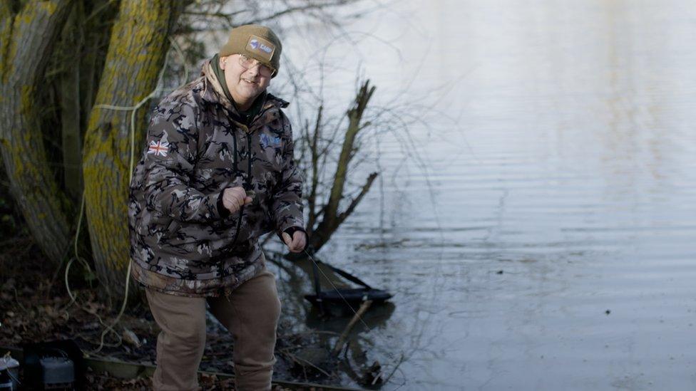 Brian Haycock by the water