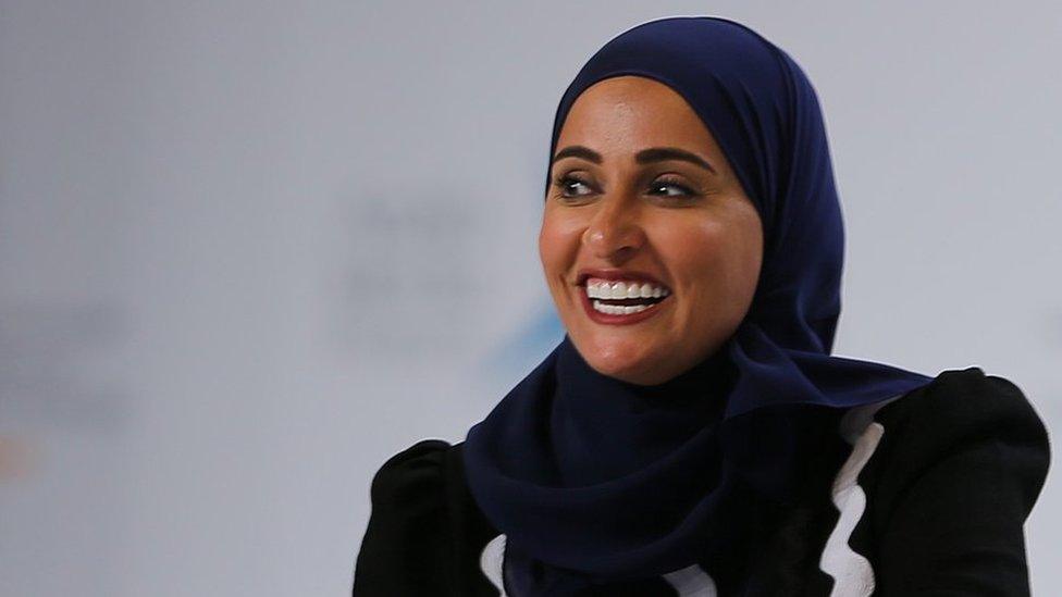 UAE's minister of state for happiness, Ohood Al Roumi