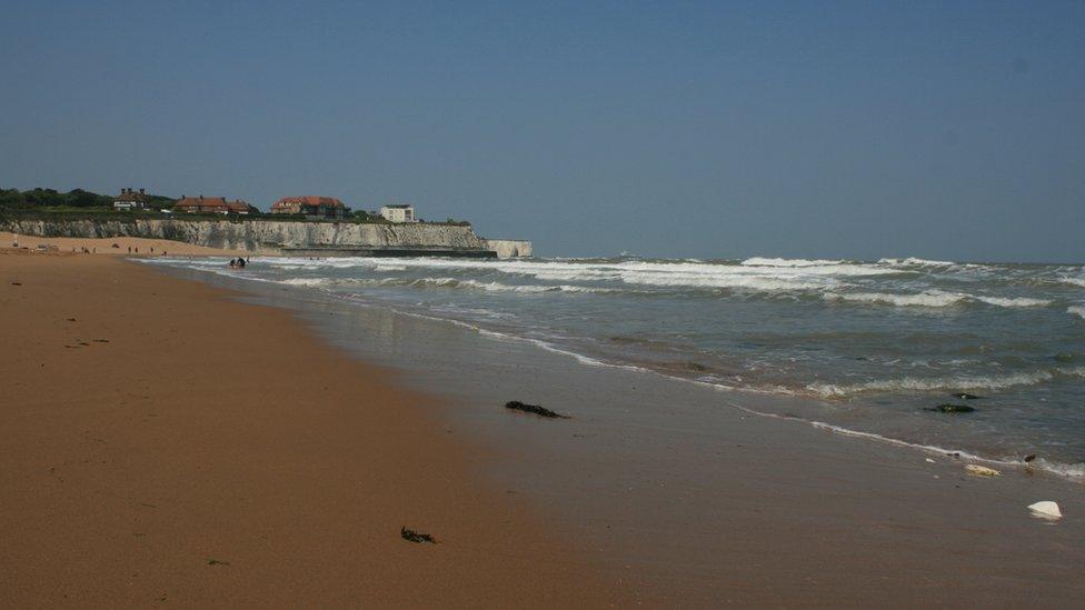 Joss Bay beach in Broadstairs