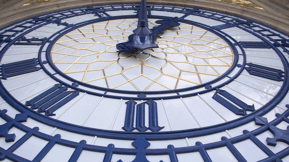 Big Ben clock face