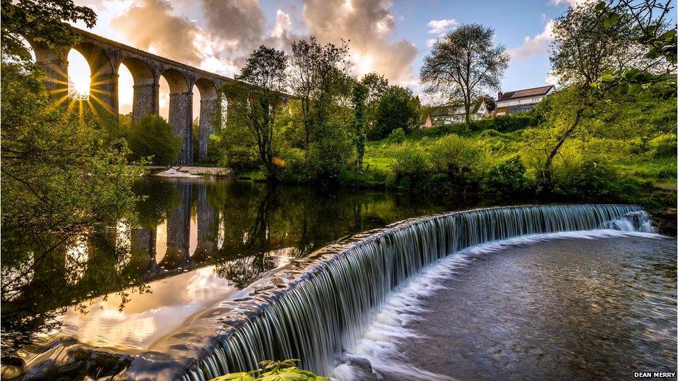 Traphont Cefn Coed, ger Merthyr