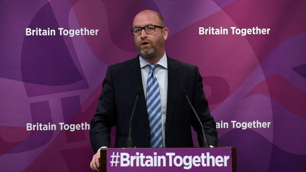 UKIP leader Paul Nuttall