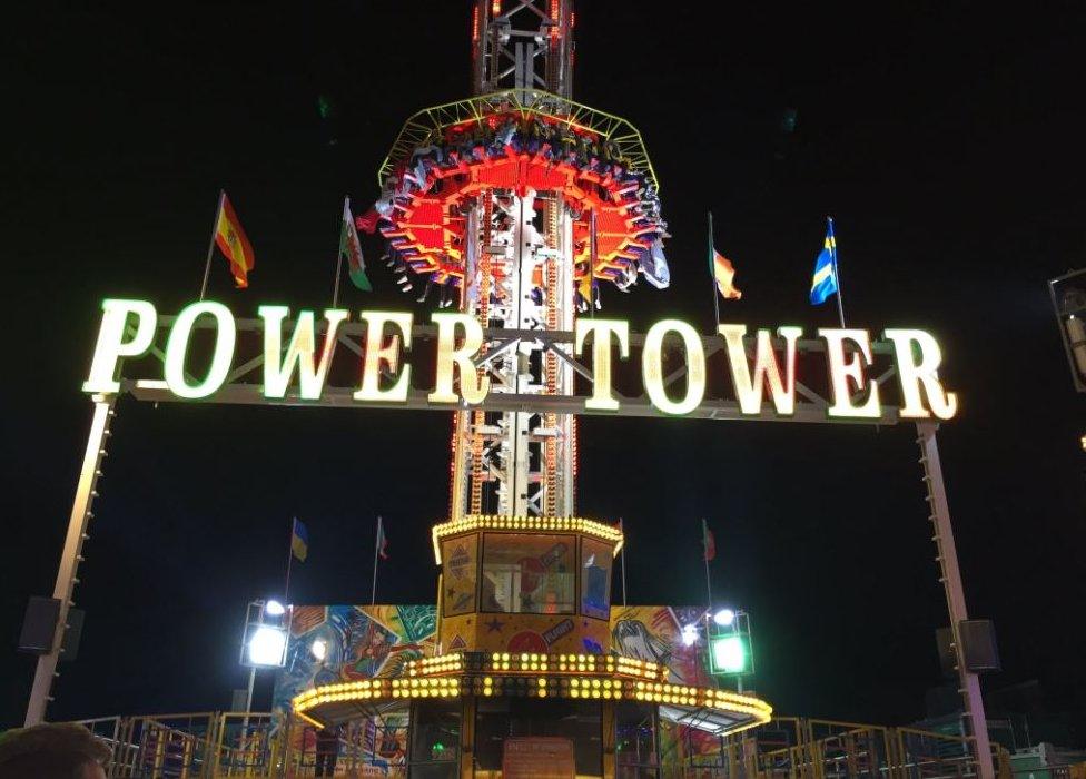 Power Tower ride at Hull fair