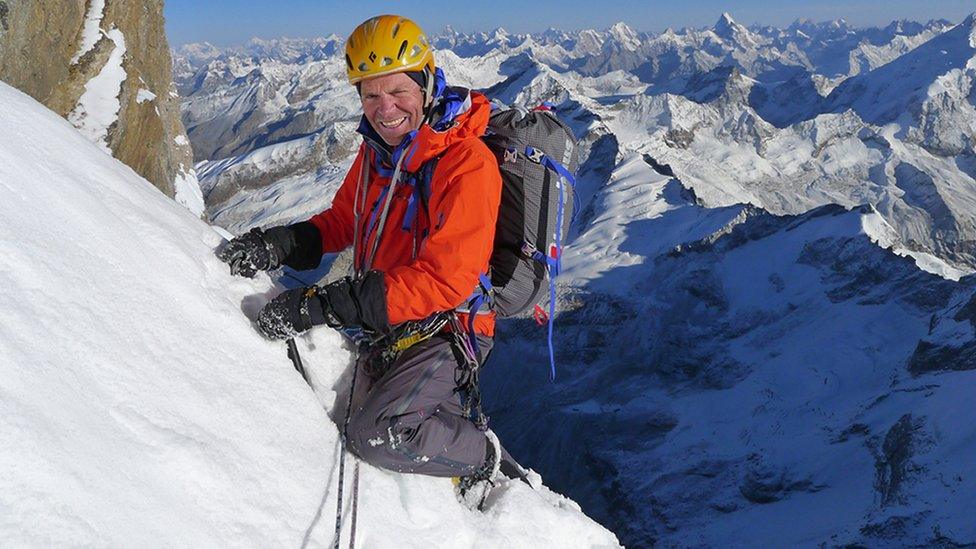 British mountaineer Mick Fowler