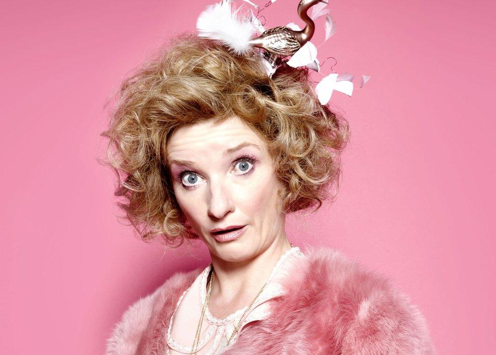 Jane Horrocks as Bubble in Absolutely Fabulous