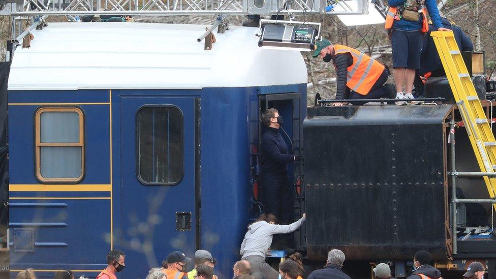 Tom Cruise filming in North Yorkshire