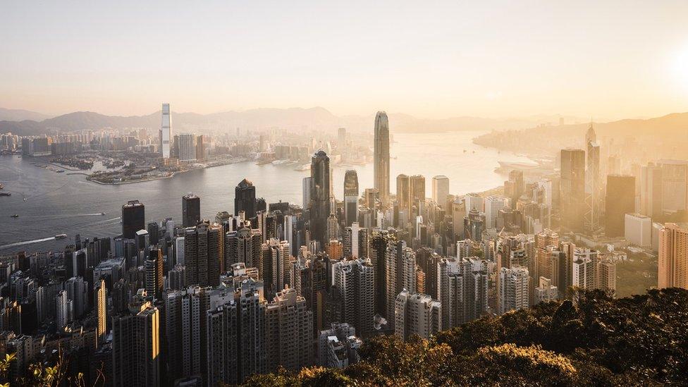 Hong Kong skyline