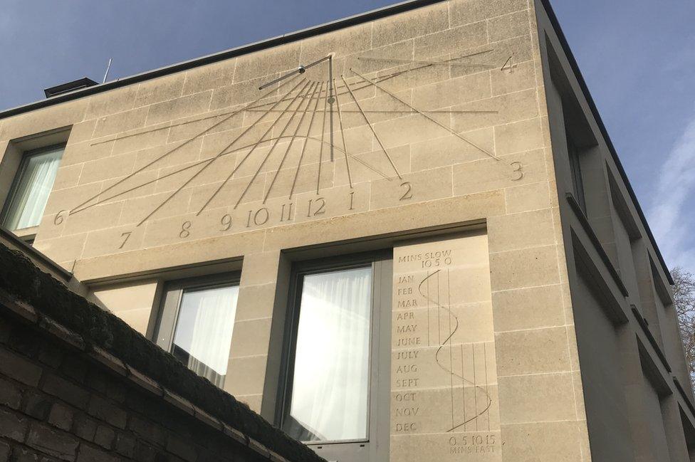 Pembroke College sundial