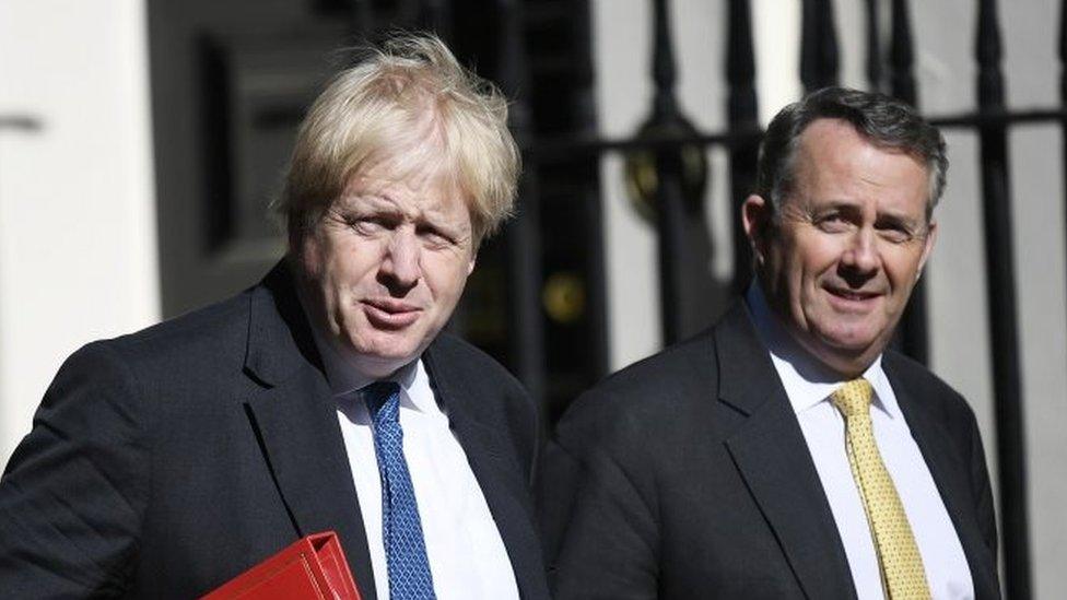 Boris Johnson and Liam Fox