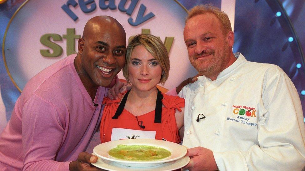 Ainsley Harriott, Lisa Rogers and Antony Worrall-Thompson