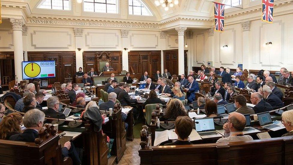 Council chamber North Yorkshire Council