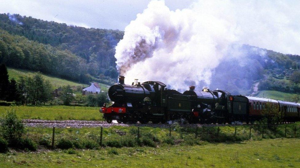 Great Western Railway steam train