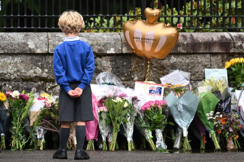 Tributes at Balmoral