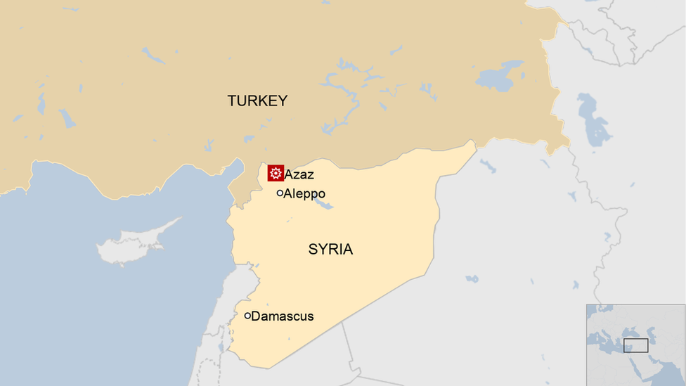 Map of Syria