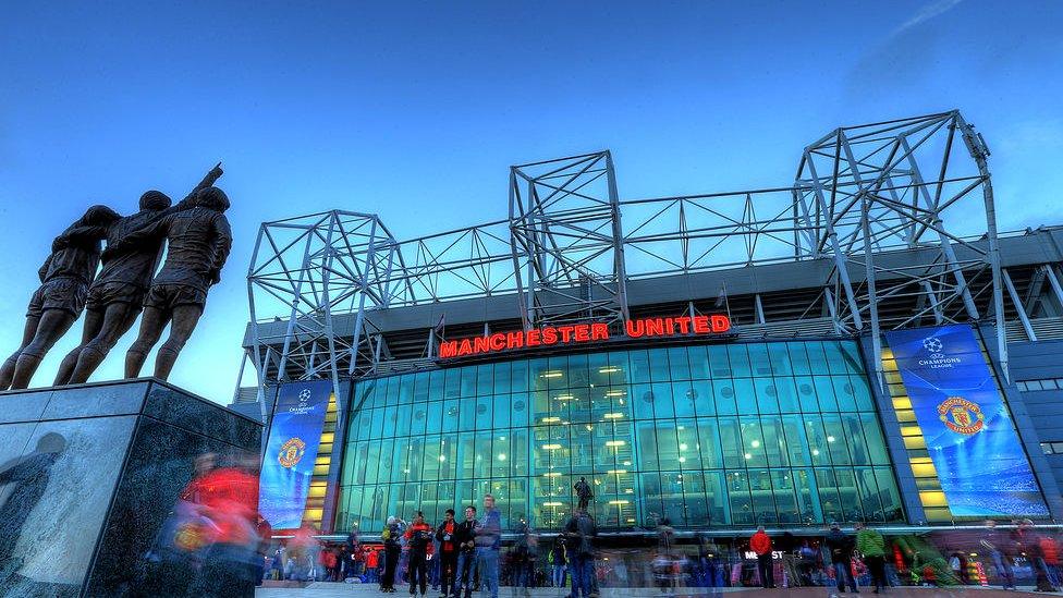 Old Trafford Manchester.