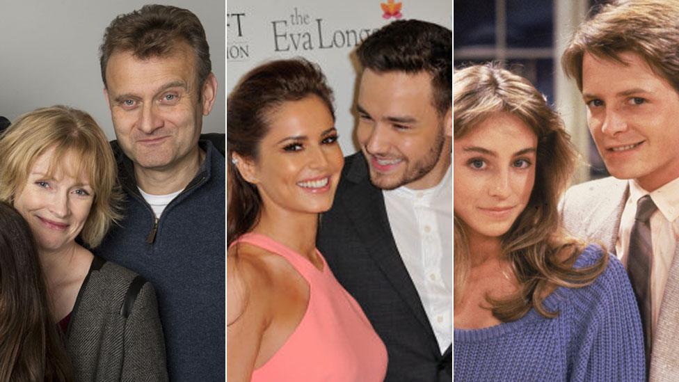 Claire Skinner & Hugh Dennis, Cheryl & Liam Payne, Tracy Pollan & Michael J Fox