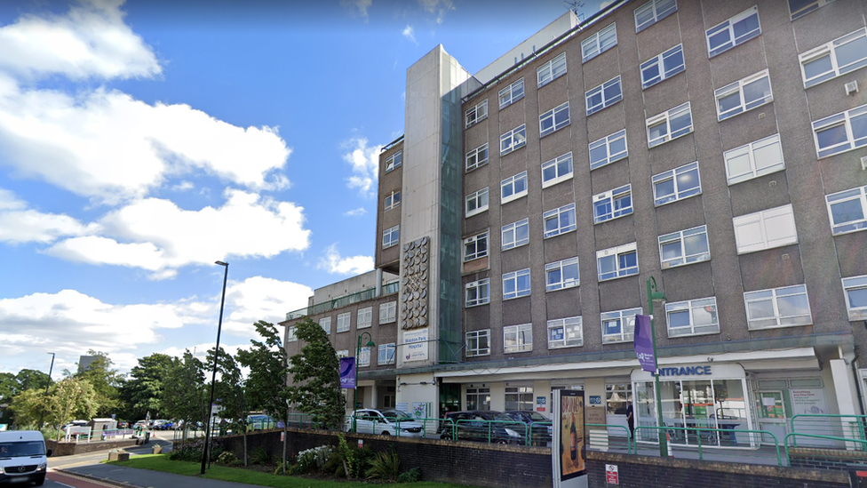 Weston Park Hospital in Sheffield