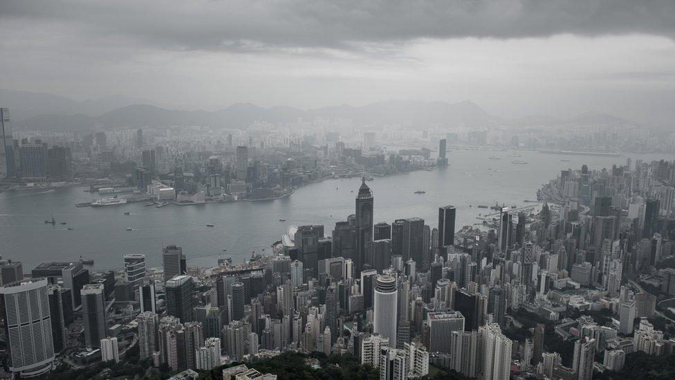 Hong Kong skyline