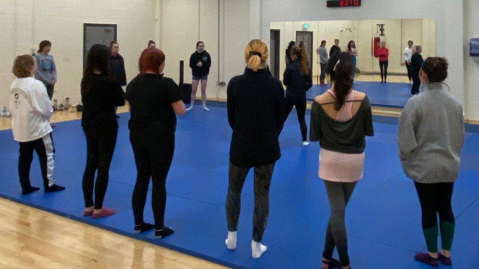 Self-defence class