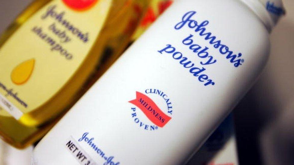 J&J baby powder