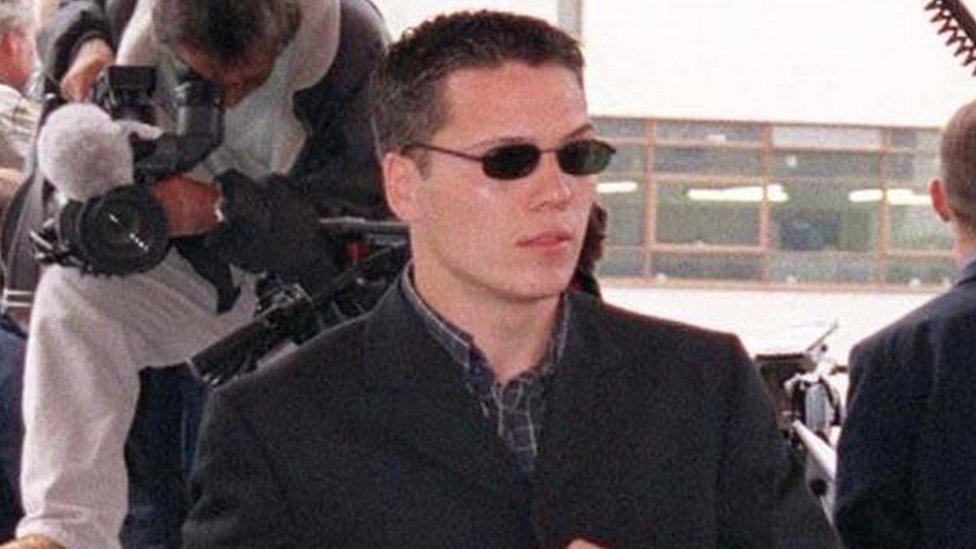 Jamie Acourt pictured in 1998