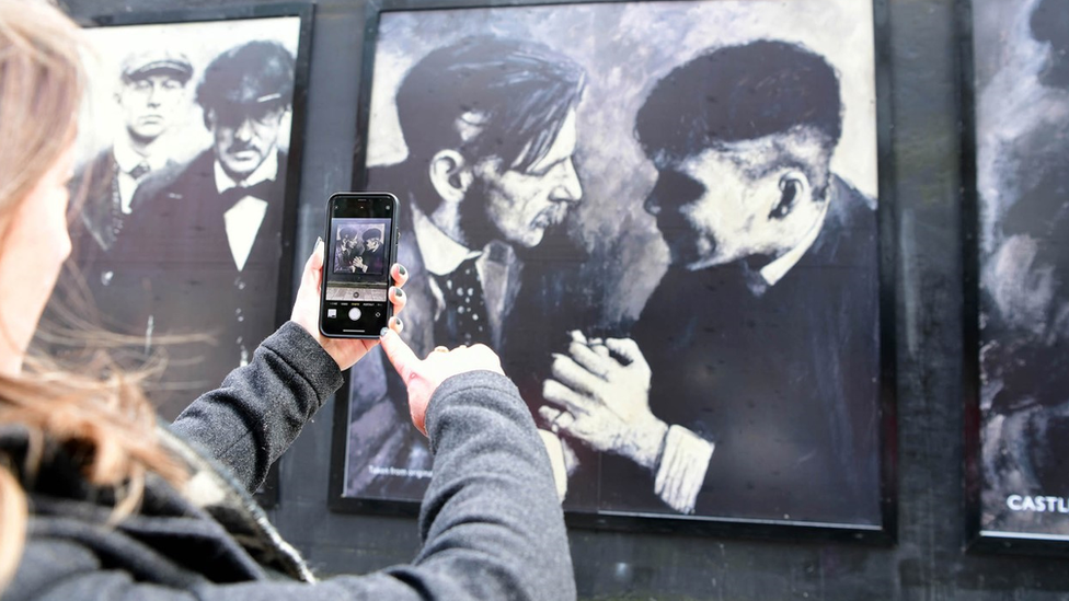 Peaky Blinders mural