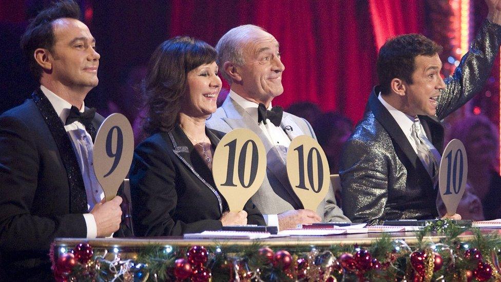 Craig Revel Horwood, Arlene Phillips, Len Goodman and Bruno Tonioli