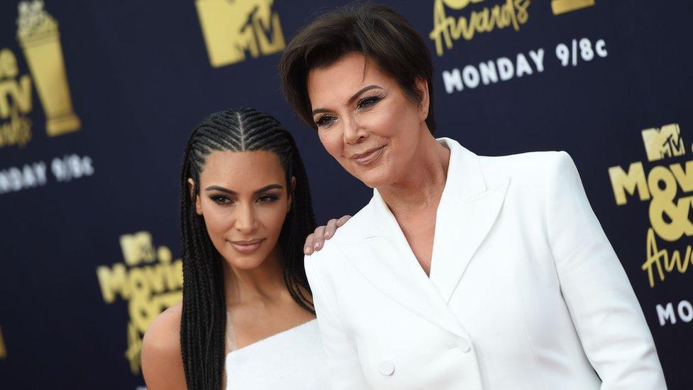 Kim Kardashian and Kris Jenner