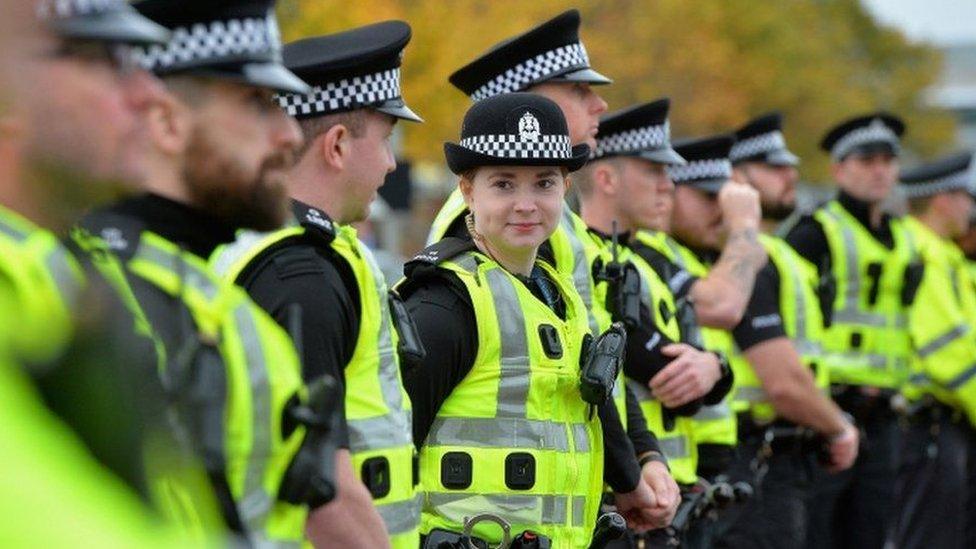 Police Scotland officers