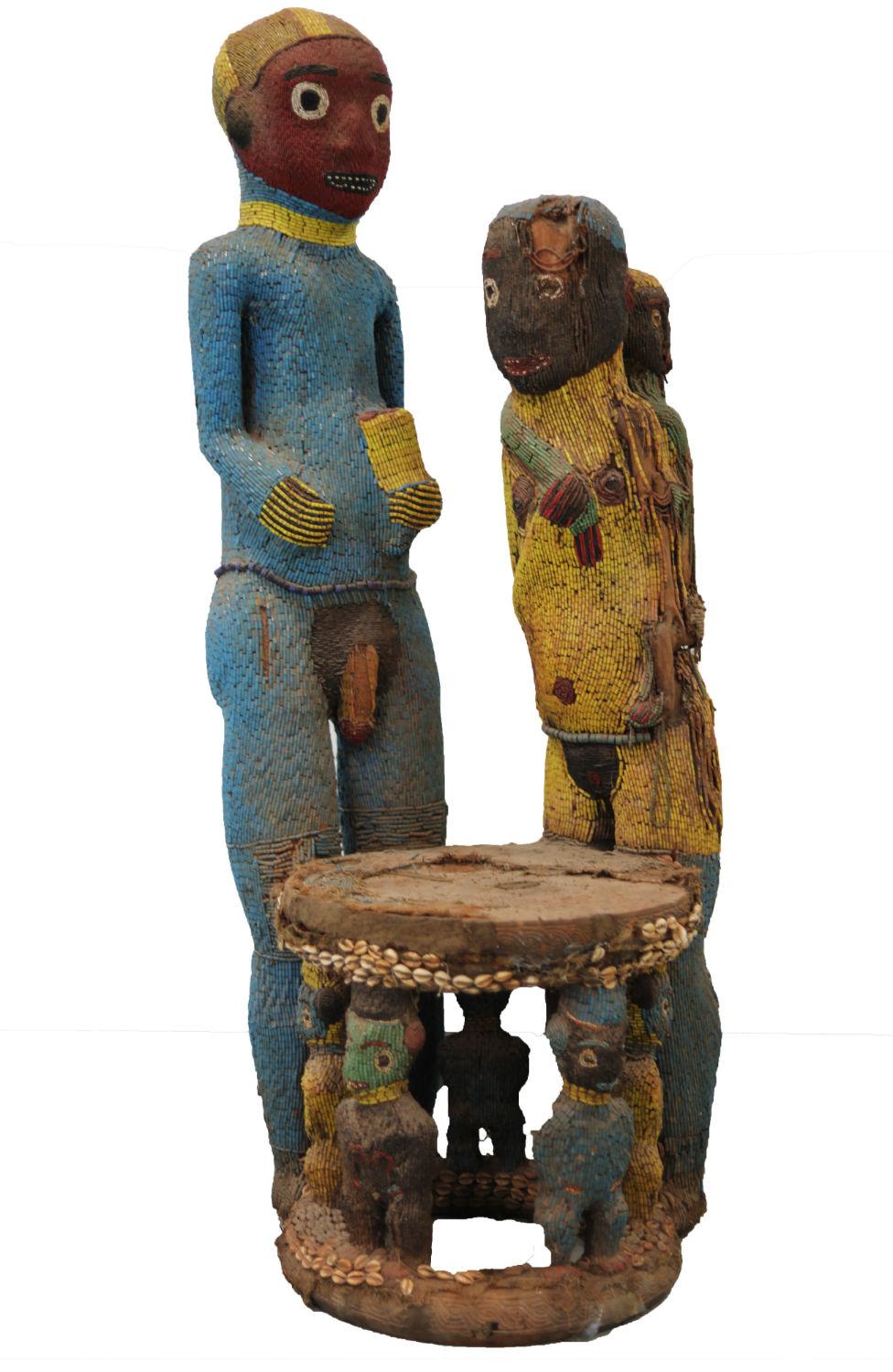 An artwork from Cameroon's Bamoun community