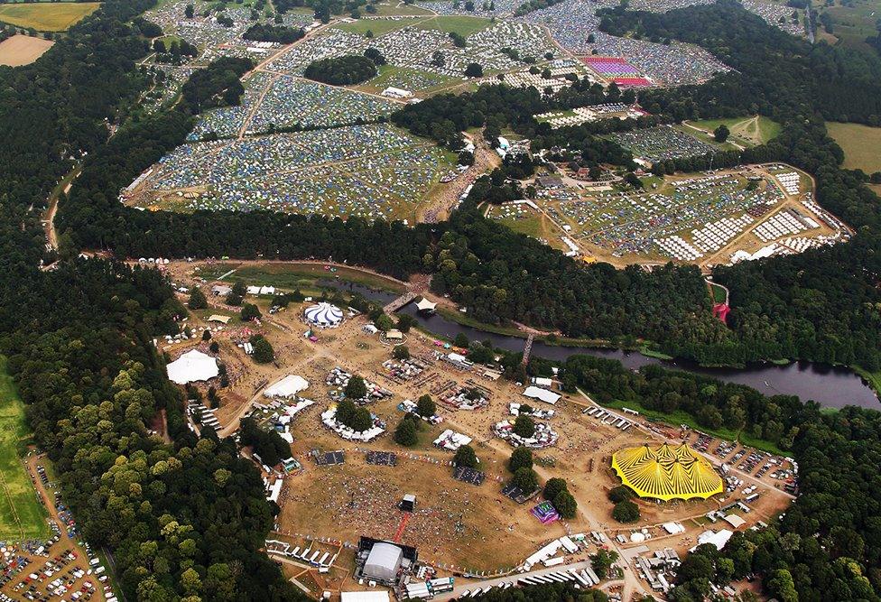 Latitude Festival site 2021