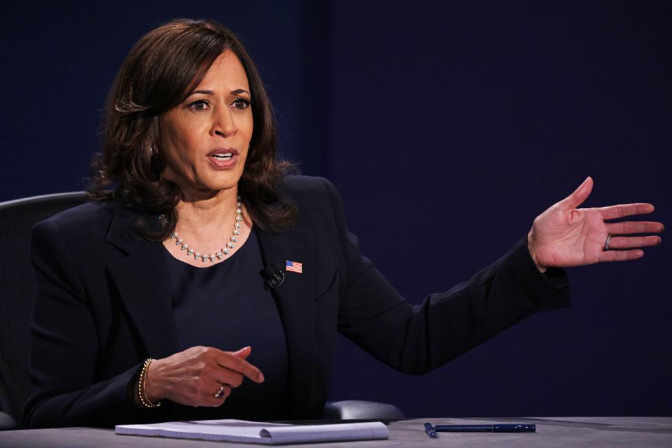 Kamala Harris debates Mike Pence