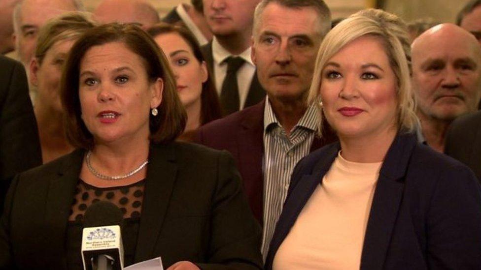 Sinn Féin have said they will re-enter devolved government