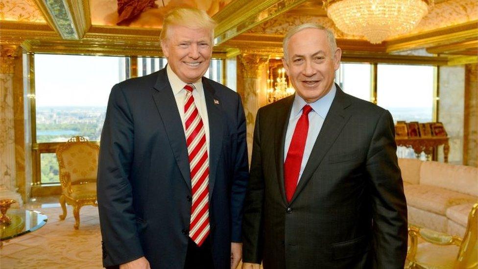 Donald Trump and Benjamin Netanyahu (Sept 2016)