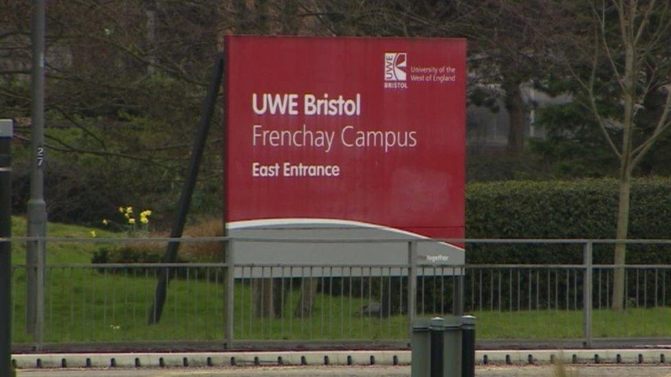 UWE sign