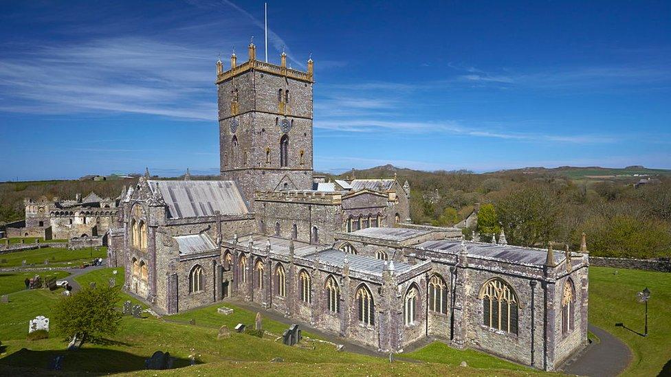 St Davids Cathedral, Pembrokeshire