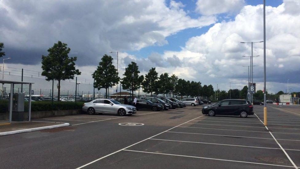 The new car park