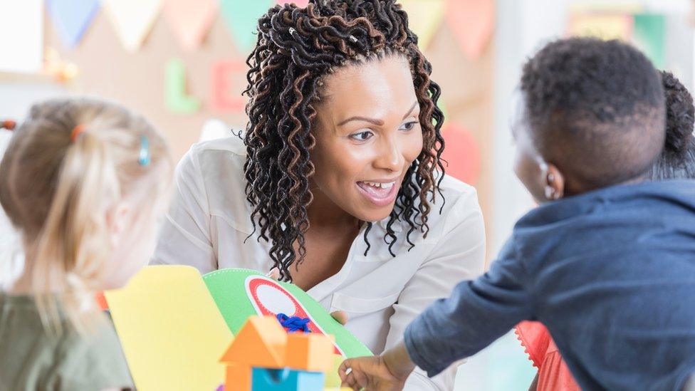 nursery scene