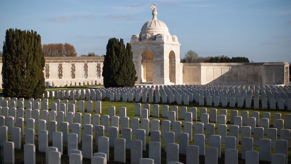 Tyne Cot cemetery