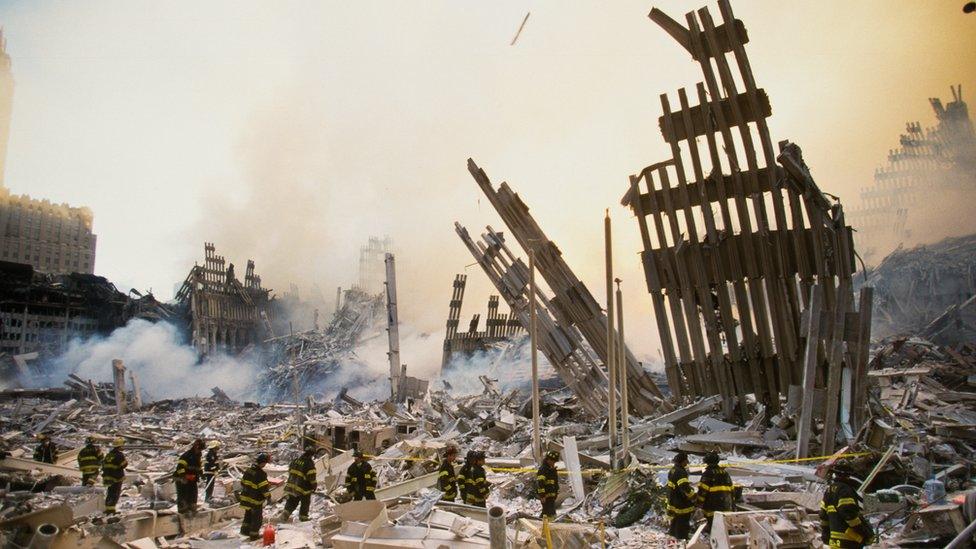 World Trade Centre ground zero.