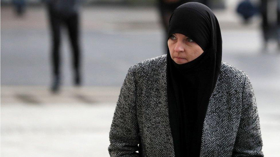 Lisa Smith arriving at the Central Criminal Court, Dublin, for a previous hearing