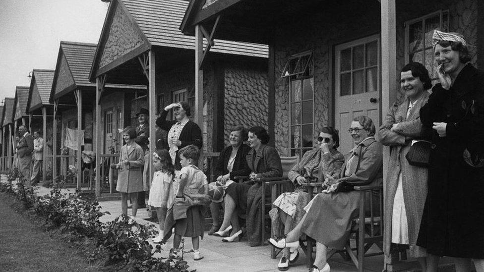 A family at Skegness