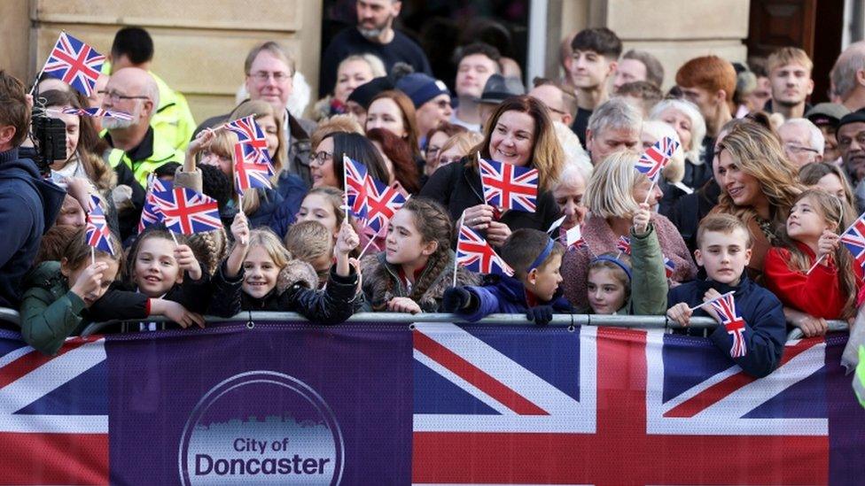 Crowds in Doncaster