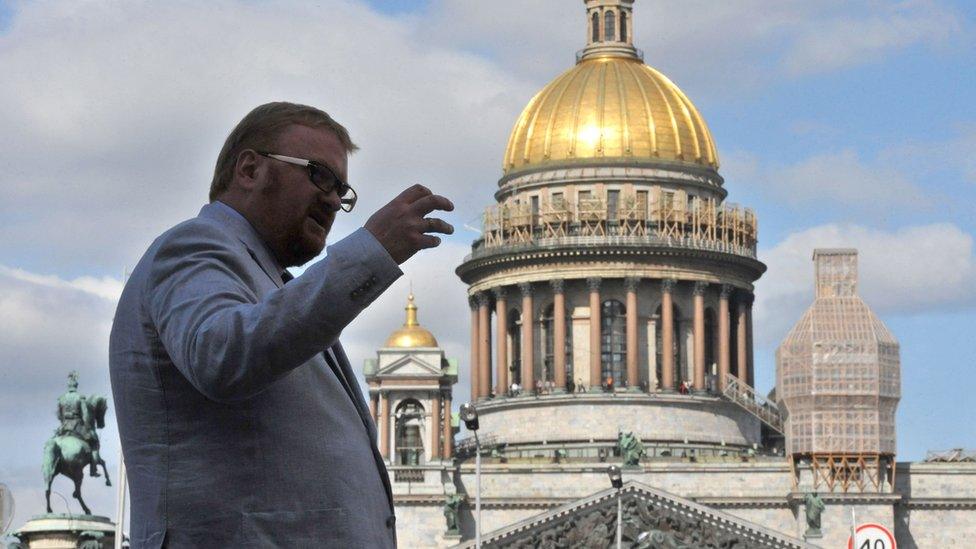 Vitaly Milonov in Saint Petersburg, 26 September 2013