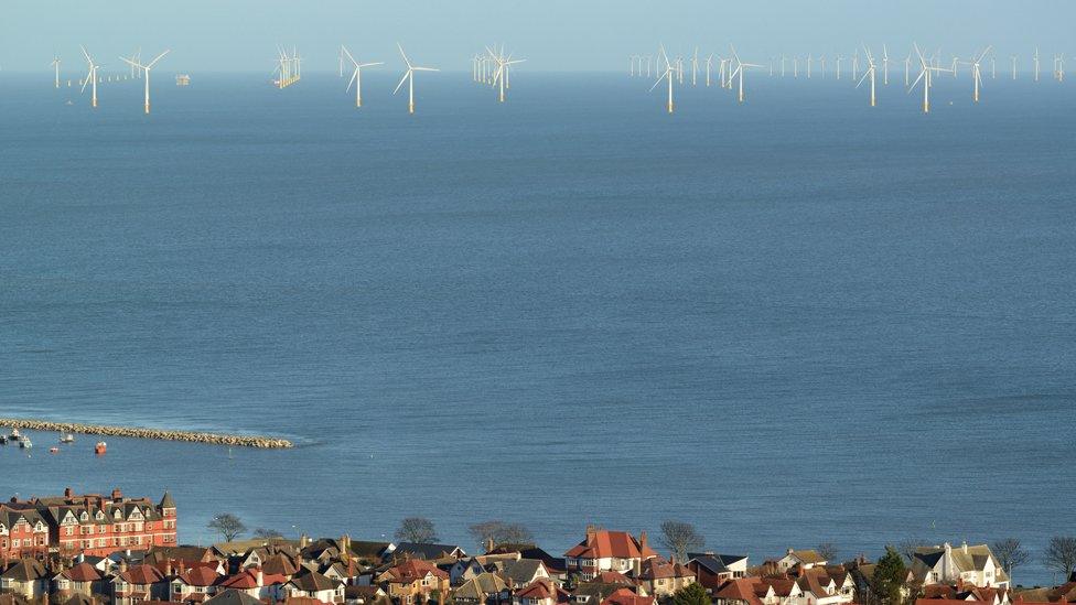 Offshore wind development off north Wales coast