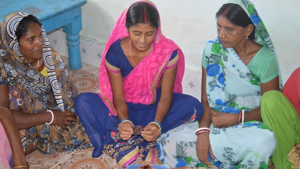 Nirma Devi with village women